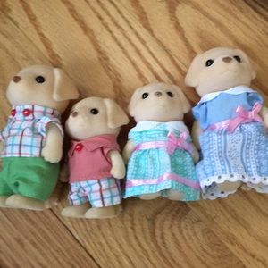 Calico critter family